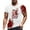 Brick Red, variant on PMUYBHF Button Down Shirt Men Casual Pattern Male Casual Print Shirt Blouse Short Sleeve Round Neck T Shirttops Mens Big and Tall Shirts Mens White Dress Shirt French Cuff Big and Tall