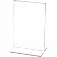 thumbnail image 2 of Plymor Clear Acrylic Sign Display/Literature Holder (Bottom-Load), 8" W x 10" H (2 Pack), 2 of 3