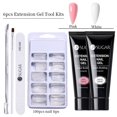 thumbnail image 1 of UR SUGAR-Kit de extensiones de uñas de 15ml, Gel duro de construcción rápida, acrílico, cristal blanco, esmalte de uñas Nude, juego de Gel UV para construcción, 1 of 4