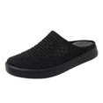 thumbnail image 1 of Women's Slip Ons Open Back Shoes Closed Toe Slides Breathable Arch Support Slippers Comfort Walking Shoes, 1 of 7