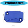 thumbnail image 5 of Stylish Brake Fluid Reservoir Cover Front Rear Aluminum Brake Fluid Caps Resistant Covers for SXF/XCF/EXC, 5 of 11