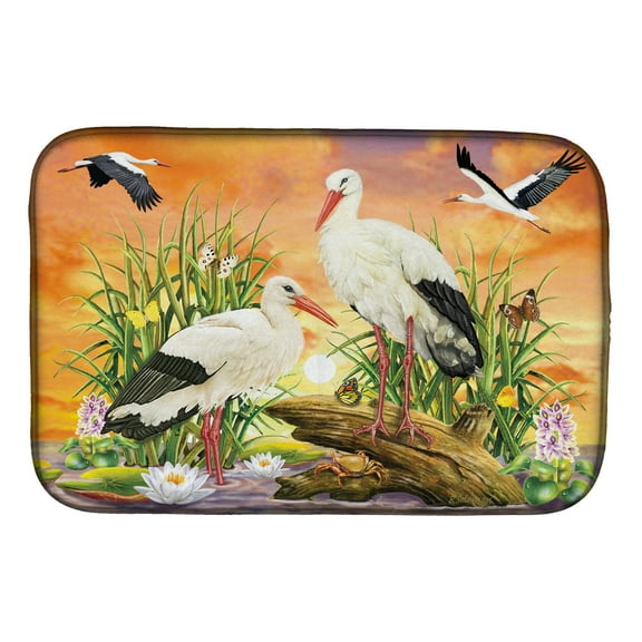 Storks Dish Drying Mat