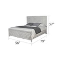 thumbnail image 6 of Denver Full 5PC Modern Style Bedroom Set Made with Wood in Rustic Natural, 6 of 19