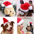 thumbnail image 5 of Piezas Gorro para Perro y Gato para Tocado Navideño para Perros Gorro para Mascotas con Banda elástica Accesorios para el Cabello navideños cálidos y esponjosos para Gatos Perros Conejos, 5 of 5