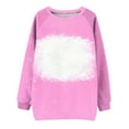 thumbnail image 5 of Qiopertar Femmes Décontracté Manches Longues Col Rond Hauts Chemises Amples Blouse Imprimé Saint-Valentin Chandail en Molleton Graphique Liquidation Livraison Gratuite à Moins de 5$ jusqu'à 90 % de Réduction, 5 of 5
