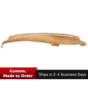 Covercraft VelourMat Custom Dash Cover for 2020-2025 Mercedes-Benz GLE/GLS Coupe & SUV without Heads Up Display | 72259-00-22 | Caramel