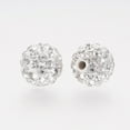 thumbnail image 2 of 50pcs Polymer Clay Rhinestone Beads Grade A Round Pave Disco Ball Beads Crystal, 2 of 2