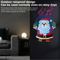 thumbnail image 6 of ​Santa Claus Doorbell - Metal Battery-Operated Christmas Door Chime w/ Nose Button & Festive Sounds | Red Holiday Entry Decor (2 AA Batteries Not Included)​​ Red, 6 of 9