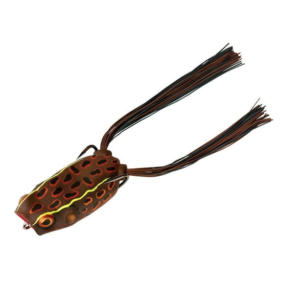 BOOYAH Poppin' Pad Crasher Hollow Body Frog Sunburn 3" 1/2 oz.