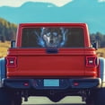 thumbnail image 5 of Psesaysky Blue Water Wolf Print Rear Window Decal, Quick Install Back Window Decal Easy Installation Waterproof Car Rear Windshield Sunshade for, 66.9 x 22.4 Inch, 5 of 8