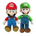 thumbnail image 4 of Muñeco de peluche Super Mario Bros Mario Luigi, 25 cm, juego de 2 piezas, 4 of 4