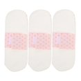 thumbnail image 1 of 3pcs Cotton Menstrual Pads Skin-friendly Feminine Pads Women Absorbent Sanitary Pads, 1 of 4