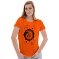 thumbnail image 3 of Nautilus Shell Symbolic Spiritual Womens Fitted Plus Size Graphic Tee Brisco Brands 2X, 3 of 5