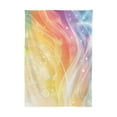 thumbnail image 2 of Ryvnso Shiny Rainbow Rectangle Table Cloth Tablecover Dinning Tablecloth 60"x120", 2 of 8