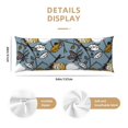 thumbnail image 2 of KLL Ultra Soft Microfiber Body Pillow Cover/Pillowcases 20"x54" with Hidden Zipper Closure-Squirrel And Leaves, 2 of 5