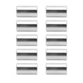 thumbnail image 4 of Tuerca de conector rosca hembra 10 piezas Tuerca de acoplamiento de acero inoxidable para mantenimiento de equipos ANGGREK Otros, 4 of 8