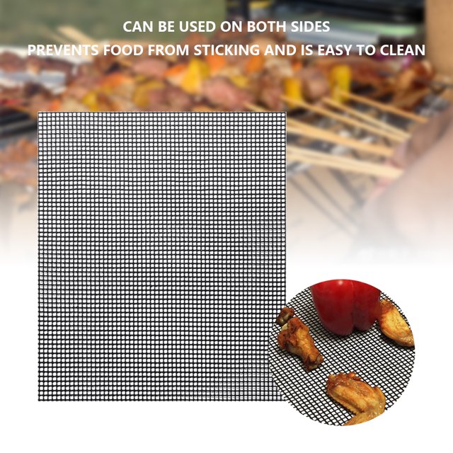 Barbacoa Grill Mat Resistente al calor Barbacoa Mesh Grill Mat Portable Barbacoa Net Ndcxsfigh Libre de BPA