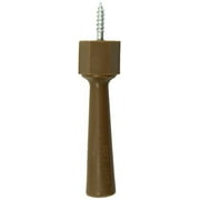 Mommys Helper Pack of 6 Soft Jamb Door Stops, Brown