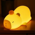 thumbnail image 1 of STAR STAR Cute Capybara Lamp USB Rechargeable, Bedroom Atmosphere Night Light, 1 of 4
