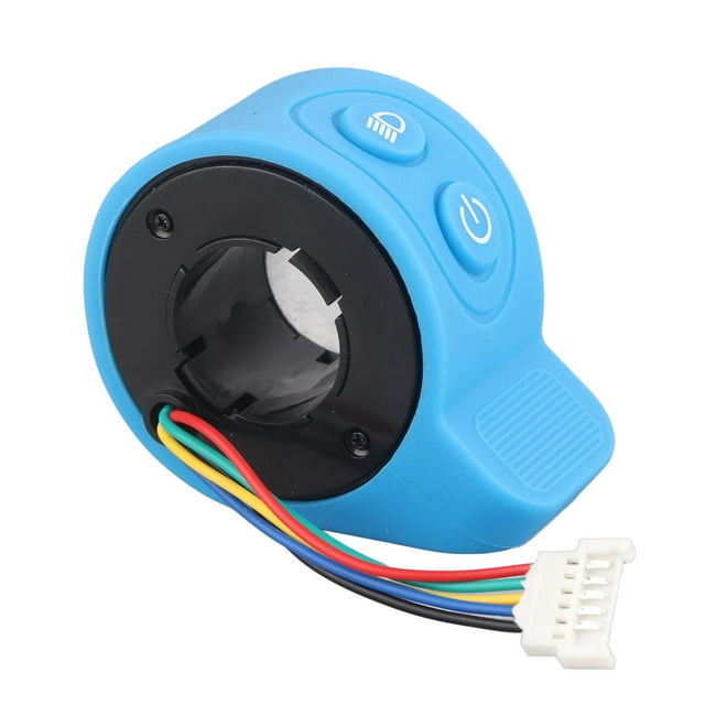 Acelerador de pulgar azul sensible, resistente al agua, control de velocidad, acelerador de dedo para scooter eléctrico HX