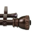 thumbnail image 2 of Kettle 1" Double Curtain Rod 28-48 inch - Bronze, 2 of 2