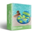 thumbnail image 4 of Joyfy Inflatable Pool Float Lounger with Backrest, Air Sofa Floating Chair with Handle and Cup Holder, Summer Pool Floaties Rafts Lounger for Adult & Kids, 4 of 9