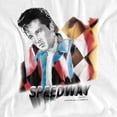 thumbnail image 2 of Elvis Presley T-Shirt Speedway Unisex Graphic Tee For Men & Women White&nbsp;, 2 of 7