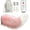 Pink, variant on Remote Control Moving Car Tail, Plush, Universal Fit, Vehicle Exterior Accessory