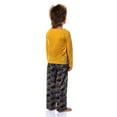 thumbnail image 5 of Tonka Dump Truck Toddler Boys' I Play Tough 2 Piece Raglan Long Sleeve Pajama Pant Sleep Set Loungewear, 5 of 6