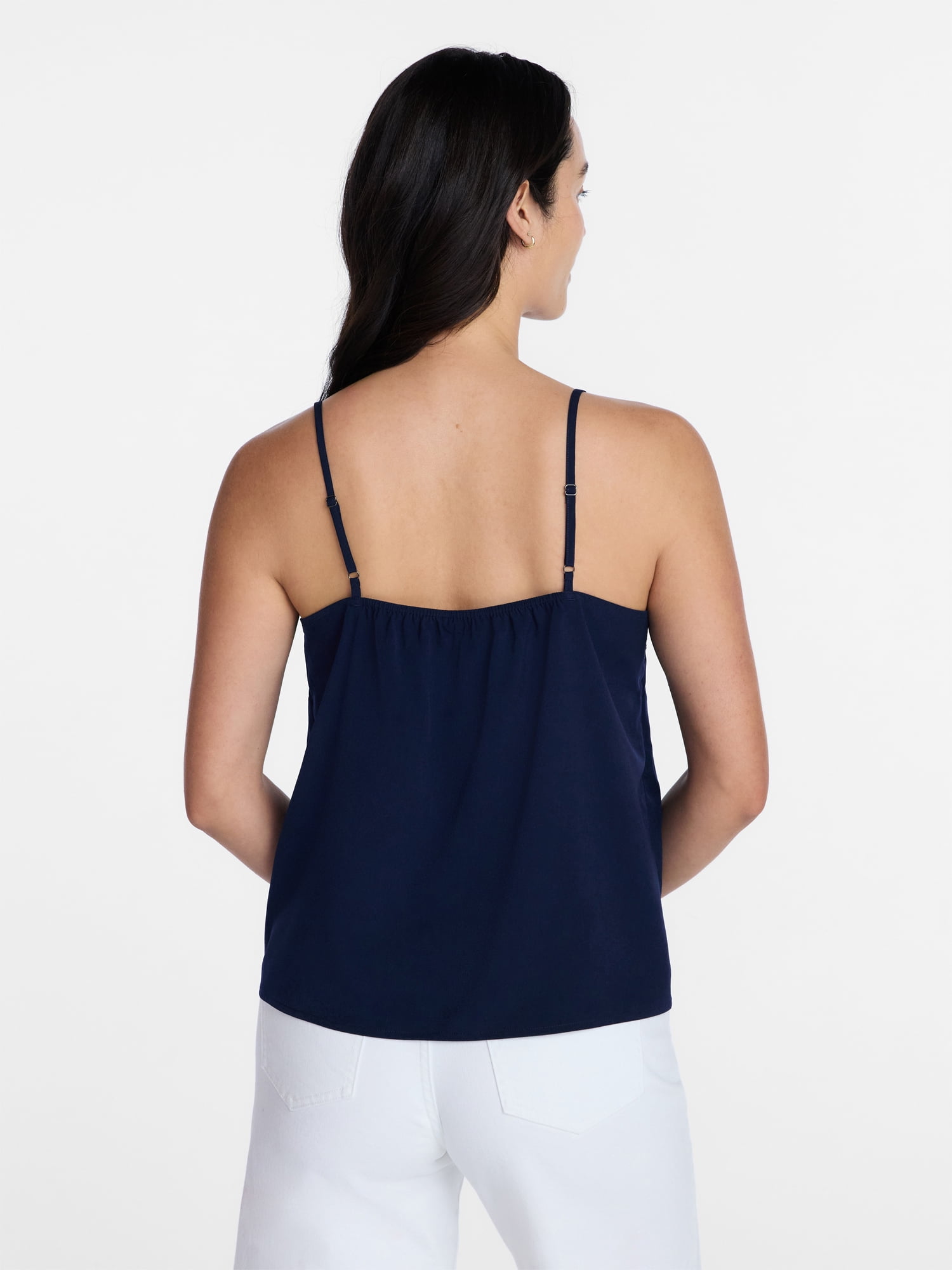 Time and Tru Embroidered Cami, Size XS-XXXL