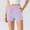 Purple, variant on Gspmoly Workout Shorts Women, Spring Summer Fashion Casual Solid Color High Waist Outwear Sports Shorts for Women Athletic Shorts for Women Holiday Gifts Black S