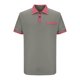 thumbnail image 4 of Blusa de Manga Corta de los Hombres Bloque Botones de Color Al Aire Libre Bolsillo Cuello de Vuelta, Mezcla de Rayón Poliéster para Casual Diario, 4 of 8