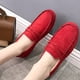 thumbnail image 4 of Zapatos para mujer, zapatos Doudou de invierno, suela plana, tendón de vaca, suela suave, zapatos de algodón, zapatos para correr, botas de vaquero, 4 of 4