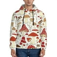 thumbnail image 2 of Bingfone Cartoon Mushrooms Men'S Drawstring Hoodie Long Sleeve Pocket Sweatshirts-Xx-Large, 2 of 9