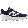 thumbnail image 2 of New Balance Mens 3000V7 Molded Baseball Cleats Navy/White 9.5, 2 of 6