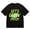 black, variant on Men's T-Shirt Let's Glow Crazy Comfortable And Versatile Outdoor Casual Short Sleeve