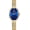 Gold Blue, variant on Petite Vintage Oval Bracelet Watch for Women, Fits Small Wrists