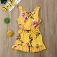 thumbnail image 5 of Ensemble de Vêtements pour Bébés Filles Sans Manches à Fleurs, 5 of 5