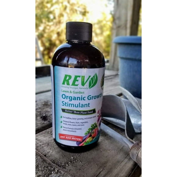 Organic REV Liquid Plant Food 8oz Bottle