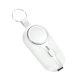 thumbnail image 4 of 1 Llavero 2-en- Power Bank Mini Cargador Impermeable 2000mAh (para iPhone) Blanco, 4 of 4