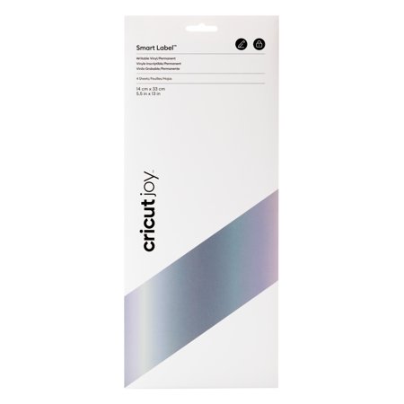 UPC: 0093573954764 | Cricut Joy™ Smart Label™ Writable Vinyl – Permanent Silver  5.5  x 13