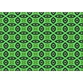 thumbnail image 1 of Ahgly Company Machine Washable Indoor Rectangle Transitional Dark Forest Green Area Rugs, 3' x 5', 1 of 7