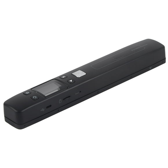 Portable Scanner, A4 Size Photo Scanner WiFi Function JPEG PDF for Draft Black
