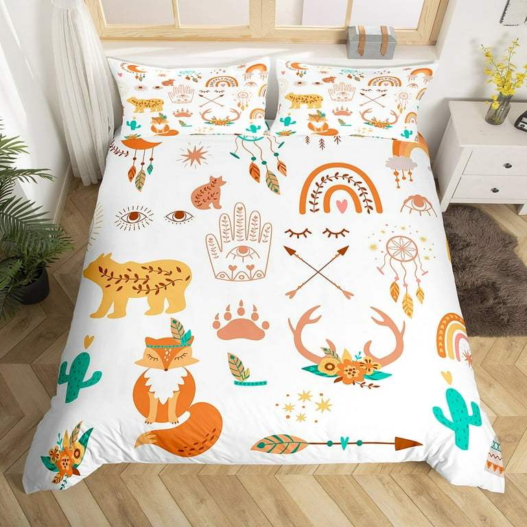 Girls top woodland bedding