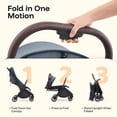thumbnail image 3 of HARPPA Lightweight Baby Stroller for Toddlers, One-Hand Fold & Self-Standing, 15.4 lbs, Soft Blue, 3 of 10