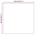 thumbnail image 4 of vidaXL Wall Mirror 60x60 cm Square Glass, 4 of 4