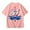 Pink, variant on 67 shirt G'irls Summer Short Sleeve T Shirt Cute Cartoon Number Print Casual Top Tee Shirt For K'ids Youth