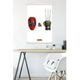 thumbnail image 5 of Marvel Deadpool & Wolverine - Mask and Claws One Sheet Wall Poster with Magnetic Frame, 22.375" x 34", 5 of 5