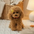 thumbnail image 3 of Eqslft Plush Poodle Dog Puppy Stuffed Animals Toys Dolls,Realistic & Lifelike Soft Handmade Standing Dog Plush Toy Puppy -Present Gift for Boys and Girls, 3 of 3