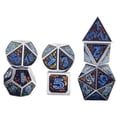 thumbnail image 4 of De Dados De Números Poliédricos De Metal De 7 Piezas Para Accesorios De s De RPG Party F Yotijar Juego de dados poliédricos, 4 of 6